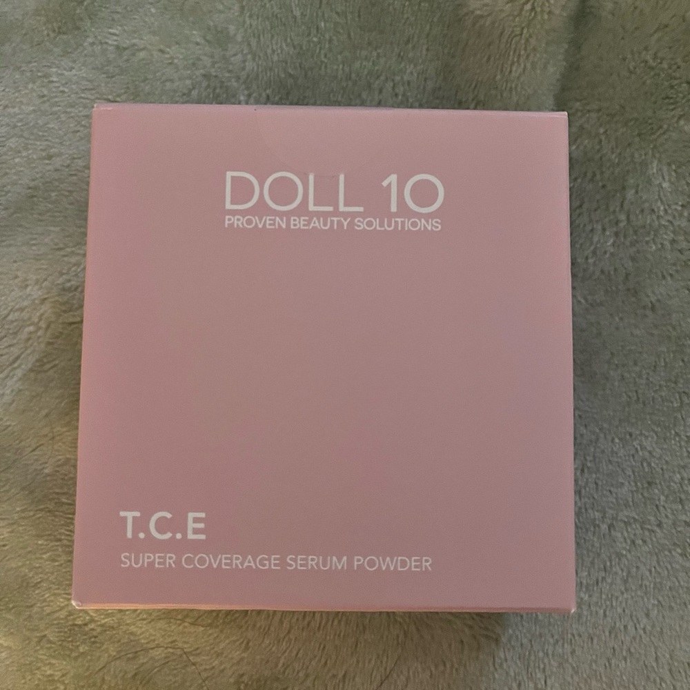 Doll 10 T.C.E Super Coverage Serum Powder - Light